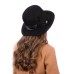 Фетровая шляпка №26 чёрная Фетровая шляпка №26 чёрная