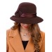 Фетровая шляпка №26 коричневая Фетровая шляпка №26 коричневая