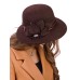 Фетровая шляпка №26 коричневая Фетровая шляпка №26 коричневая