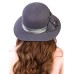 Фетровая шляпка №26 серо-голубая Фетровая шляпка №26 серо-голубая