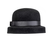Фетровая шляпка №29 чёрная Фетровая шляпка №29 чёрная
