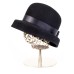 Фетровая шляпка №29 чёрная Фетровая шляпка №29 чёрная
