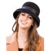 Фетровая шляпка №29 чёрная Фетровая шляпка №29 чёрная