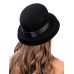 Фетровая шляпка №29 чёрная Фетровая шляпка №29 чёрная