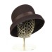 Фетровая шляпка №29-07 коричневая Фетровая шляпка №29-07 коричневая