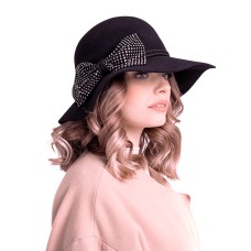 Капелина 2М чёрная с бантиком Капелина 2М чёрная с бантиком