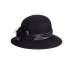 Фетровая шляпка №39 чёрная Фетровая шляпка №39 чёрная