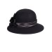 Фетровая шляпка №39 чёрная Фетровая шляпка №39 чёрная