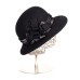 Фетровая шляпка №39 чёрная Фетровая шляпка №39 чёрная