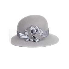 Фетровая шляпка №39 светло-серая Фетровая шляпка №39 светло-серая