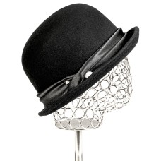 Фетровая шляпка №40 чёрная Фетровая шляпка №40 чёрная