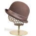 Фетровая шляпка №40 капучино