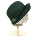 Фетровая шляпка №96 изумруд Фетровая шляпка №96 изумруд