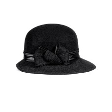 Фетровая шляпка №5 чёрная Фетровая шляпка №5 чёрная