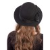Фетровая шляпка №5                                   чёрная