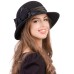 Фетровая шляпка №5                                   чёрная