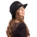 Фетровая шляпка №5                                   чёрная