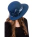 Фетровая шляпка №5 морская волна Фетровая шляпка №5 морская волна