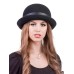 Фетровая шляпка № 60 чёрная Фетровая шляпка № 60 чёрная