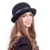 Фетровая шляпка № 60 чёрная Фетровая шляпка № 60 чёрная