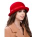 Фетровая шляпка № 60 красная Фетровая шляпка № 60 красная
