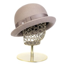 Фетровая шляпка № 60 песочная Фетровая шляпка № 60 песочная