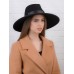 Федора макси - фетровая шляпка № 63+ черная Федора макси - фетровая шляпка № 63+ черная