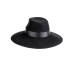 Федора макси - фетровая шляпка № 63+ черная Федора макси - фетровая шляпка № 63+ черная