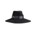 Федора макси - фетровая шляпка № 63+ черная Федора макси - фетровая шляпка № 63+ черная