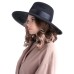 Федора макси - фетровая шляпка № 63+ черная Федора макси - фетровая шляпка № 63+ черная
