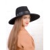 Федора макси - фетровая шляпка № 63+ черная Федора макси - фетровая шляпка № 63+ черная
