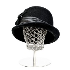 Фетровая шляпка №65 чёрная Фетровая шляпка №65 чёрная