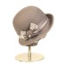 Фетровая шляпка №65 песочная