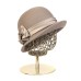 Фетровая шляпка №65 песочная