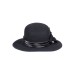Фетровая шляпка №7                              чёрная