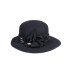 Фетровая шляпка №7                              чёрная