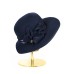 Фетровая шляпка №7 тёмно-синий Фетровая шляпка №7 тёмно-синий