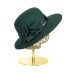 Фетровая шляпка №7 изумрудная Фетровая шляпка №7 изумрудная