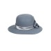 Фетровая шляпка №7 серо-голубая Фетровая шляпка №7 серо-голубая
