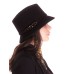 Фетровая панама № 70 чёрная