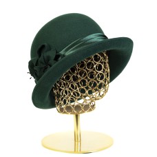 Фетровая шляпка №72 изумруд Фетровая шляпка №72 изумруд
