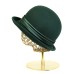 Фетровая шляпка №72 изумруд
