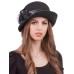 Фетровая шляпка №76                          чёрная