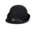 Фетровая шляпка №76                          чёрная