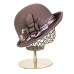 Фетровая шляпка №76 капучино