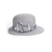 Фетровая шляпка №8 светло-серая Фетровая шляпка №8 светло-серая