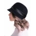 Фетровый капор №85 чёрный Фетровый капор №85 чёрный
