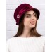 Фетровый капор №85 тёмно-красный Фетровый капор №85 тёмно-красный