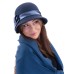 Фетровый капор  №85 морская волна