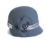 Фетровый капор №85 серо-голубой Фетровый капор №85 серо-голубой